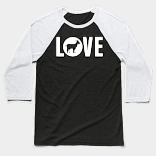 LOVE – Goat Design Baseball T-Shirt